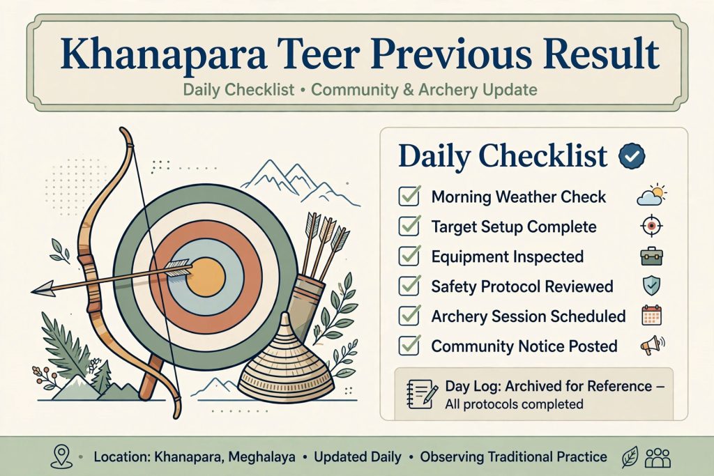 Khanapara Teer Previous Result - Daily Records