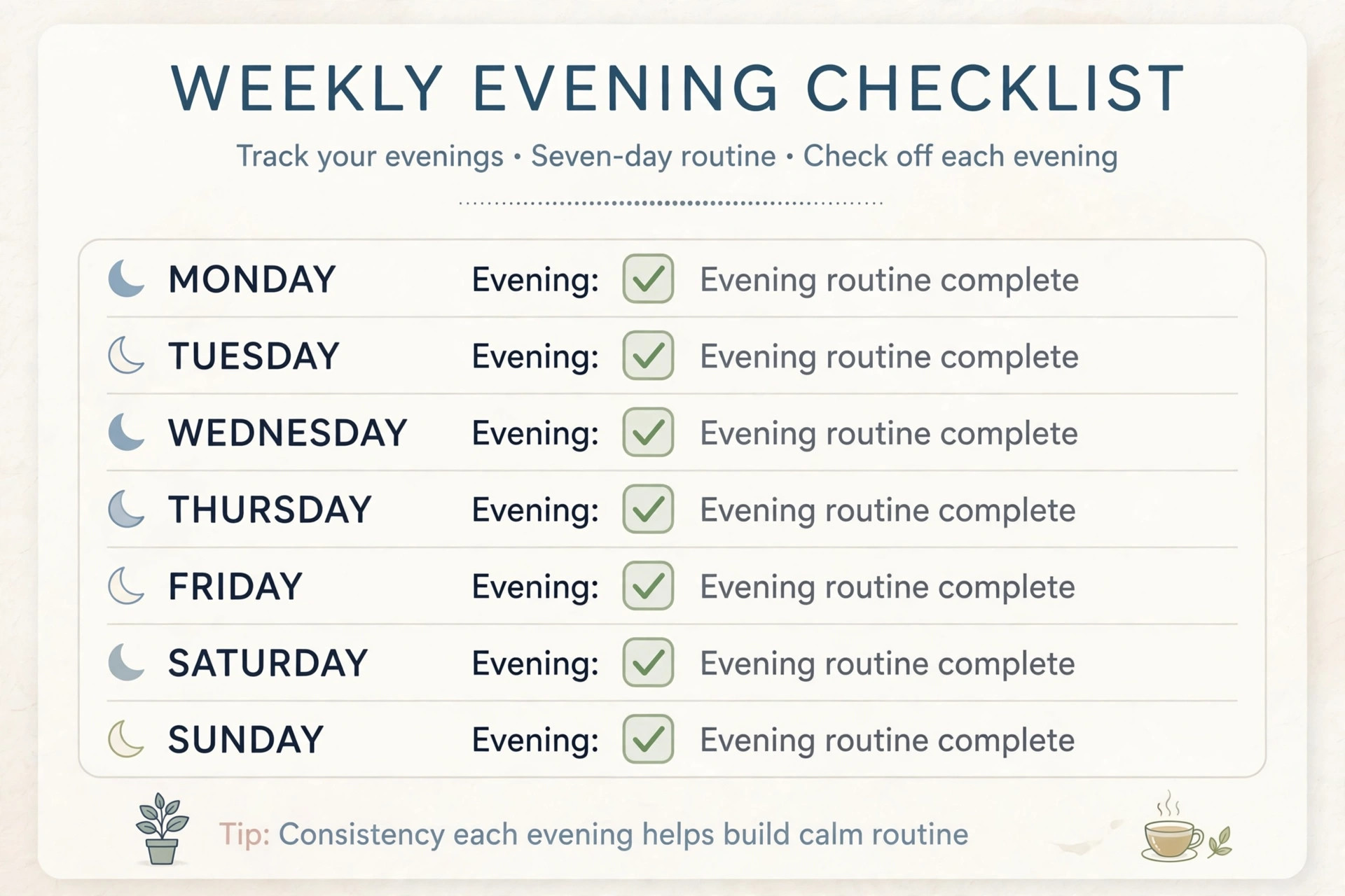 First week plan for following the night teer result daily