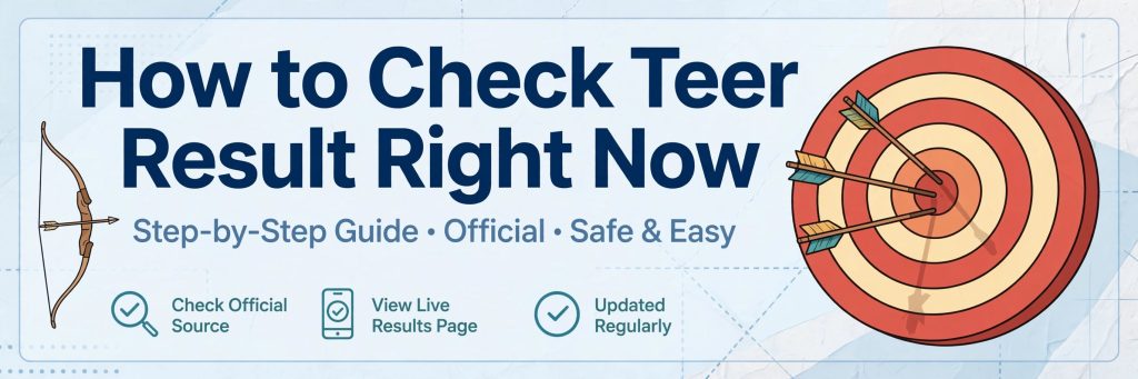 How to Check Teer Result Right Now - Live Steps
