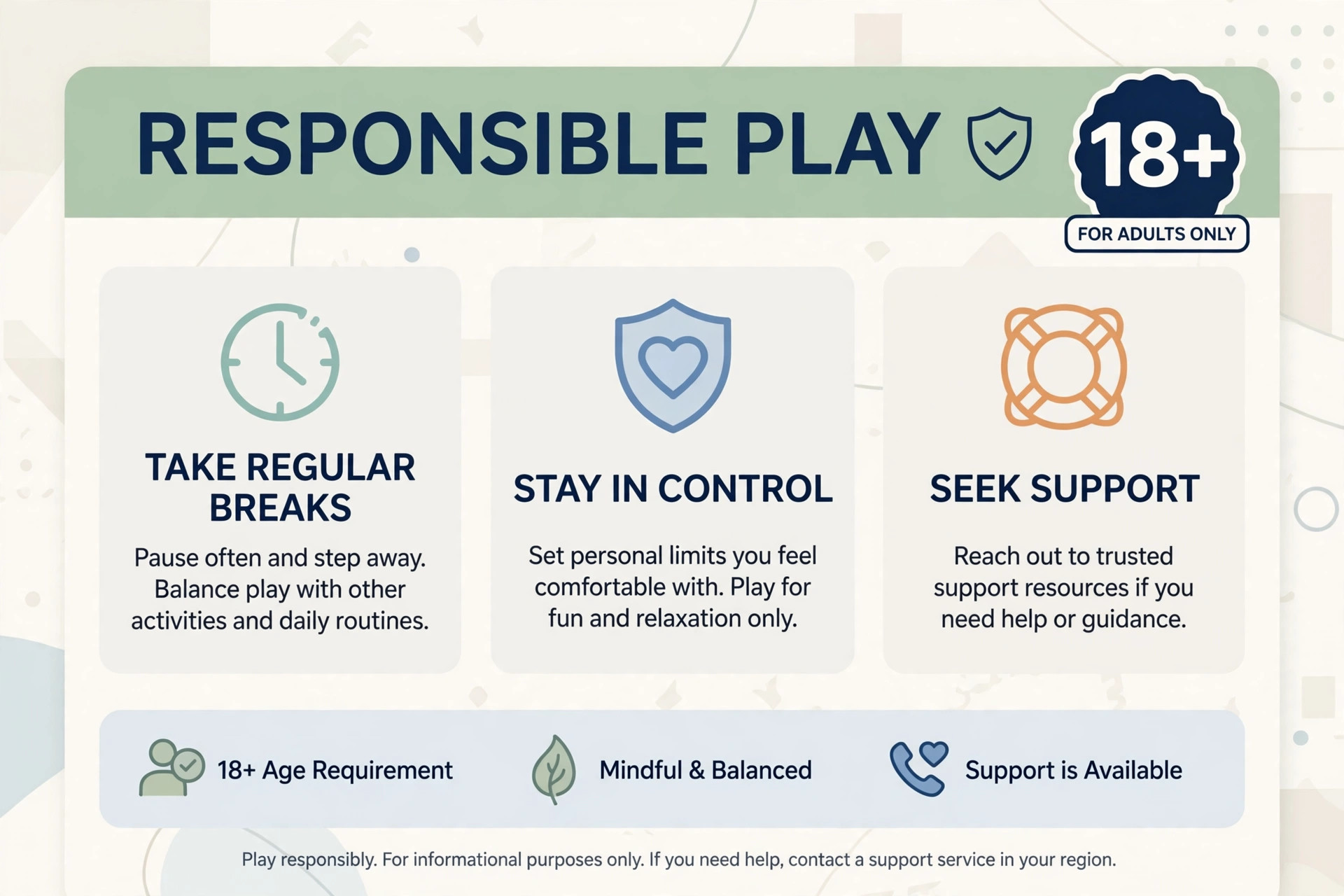 Responsible play basics for assam teer followers aged 18 and above