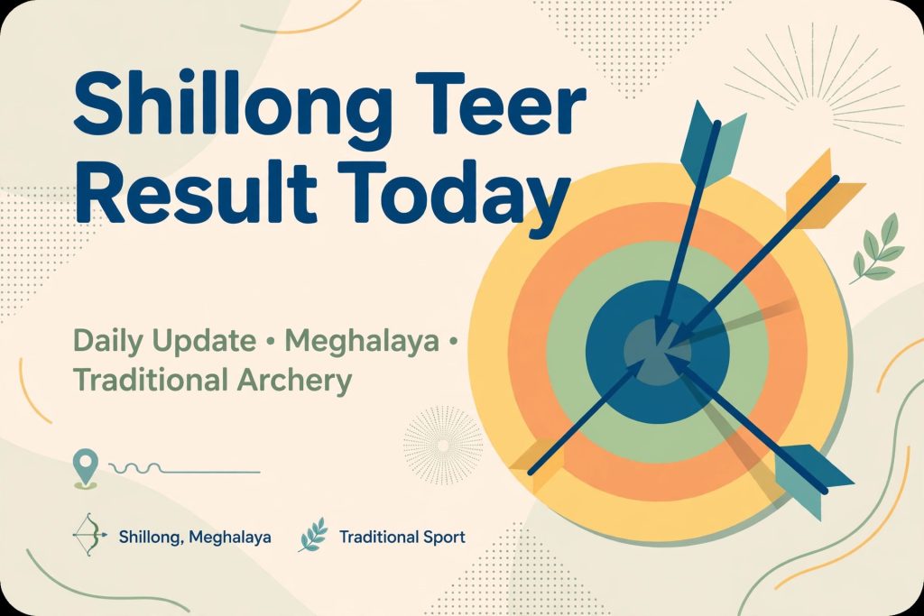 Shillong Teer Result Today - Live FR and SR Updates