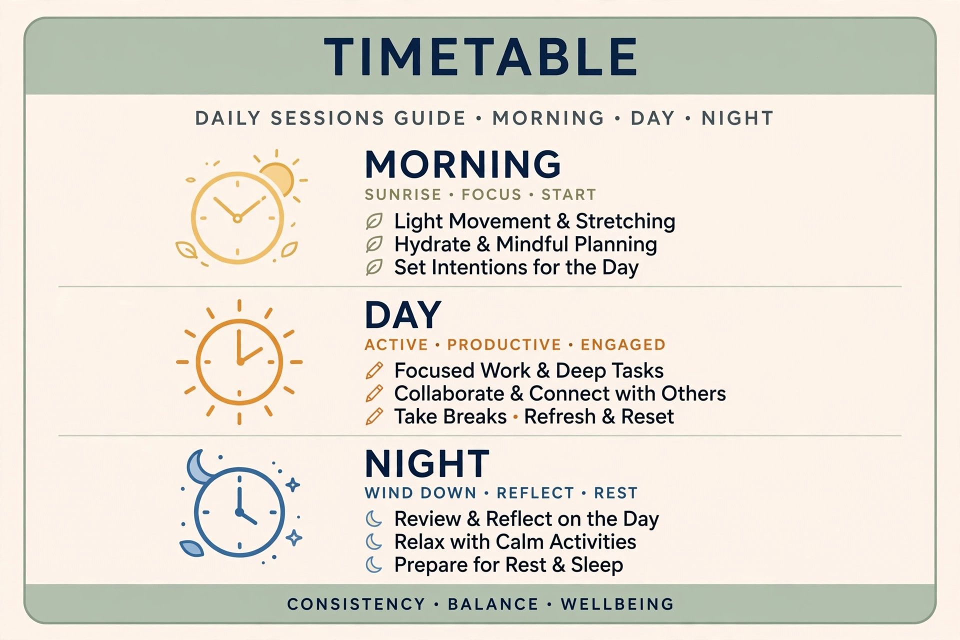 Daily teer result schedule showing morning day and night session timings