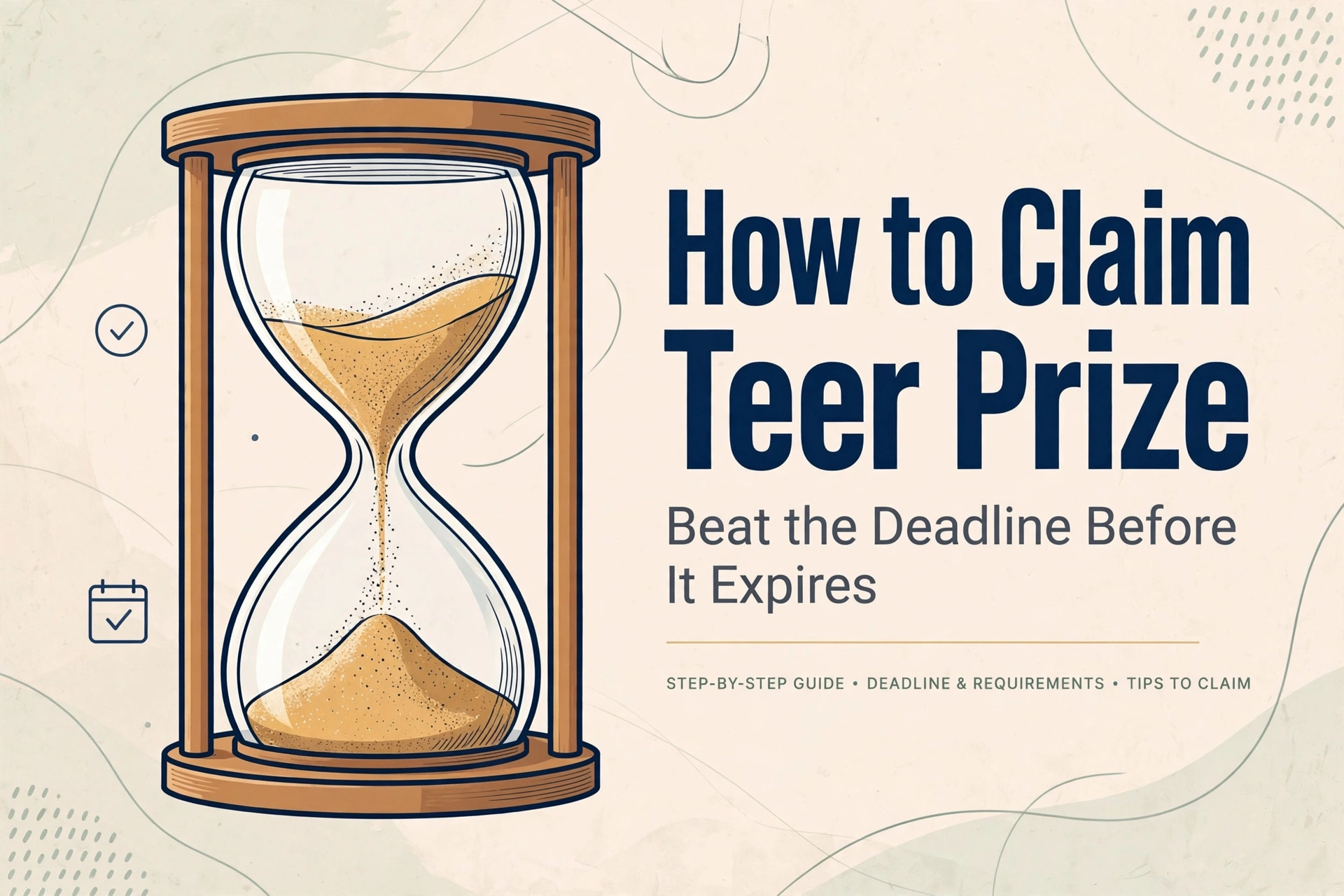 How to claim teer prize before the deadline expires