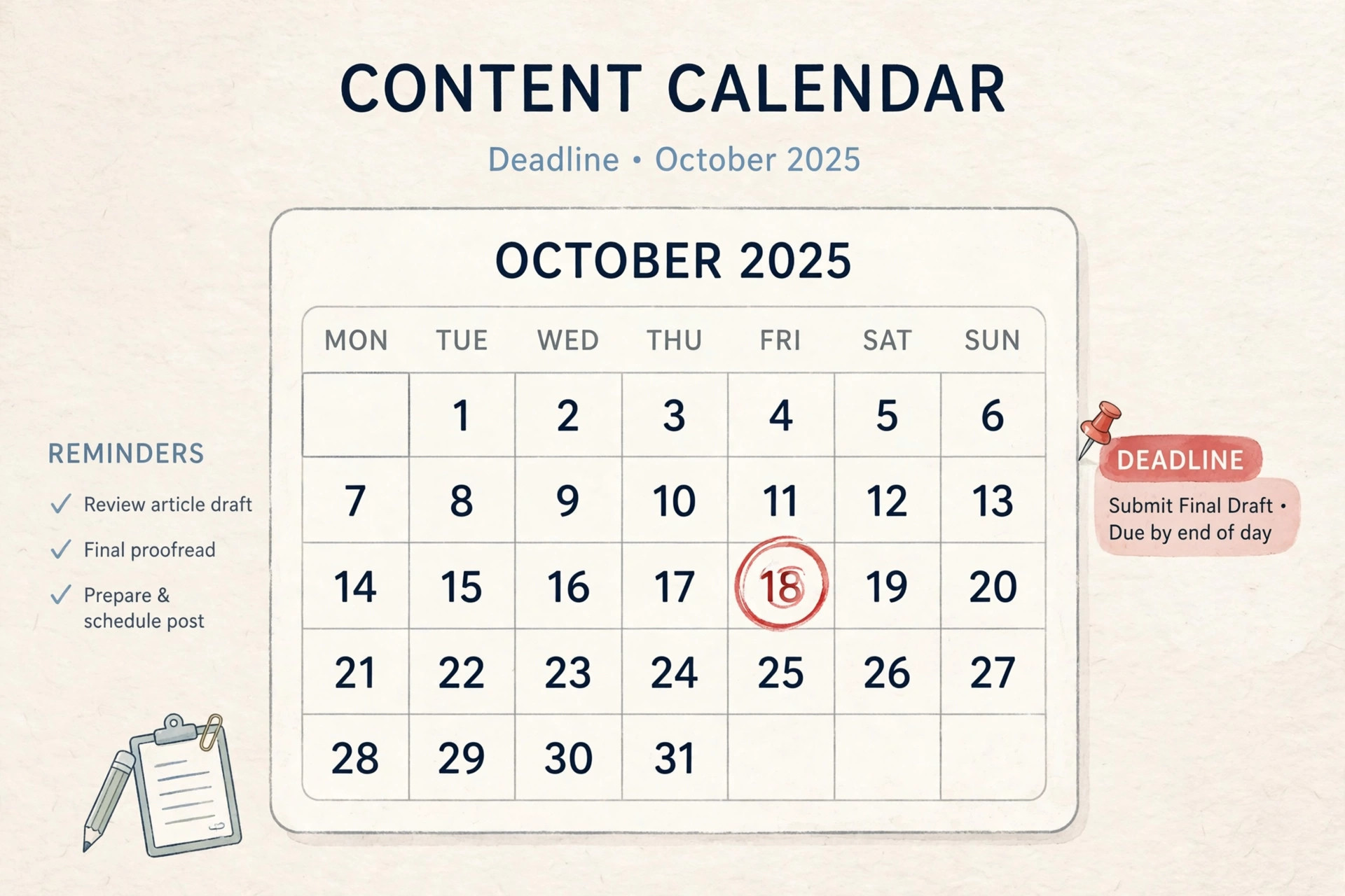 Teer prize claim deadline calendar reminder